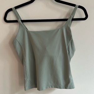 Lululemon Strappy Nulu Shelf Tank Top
